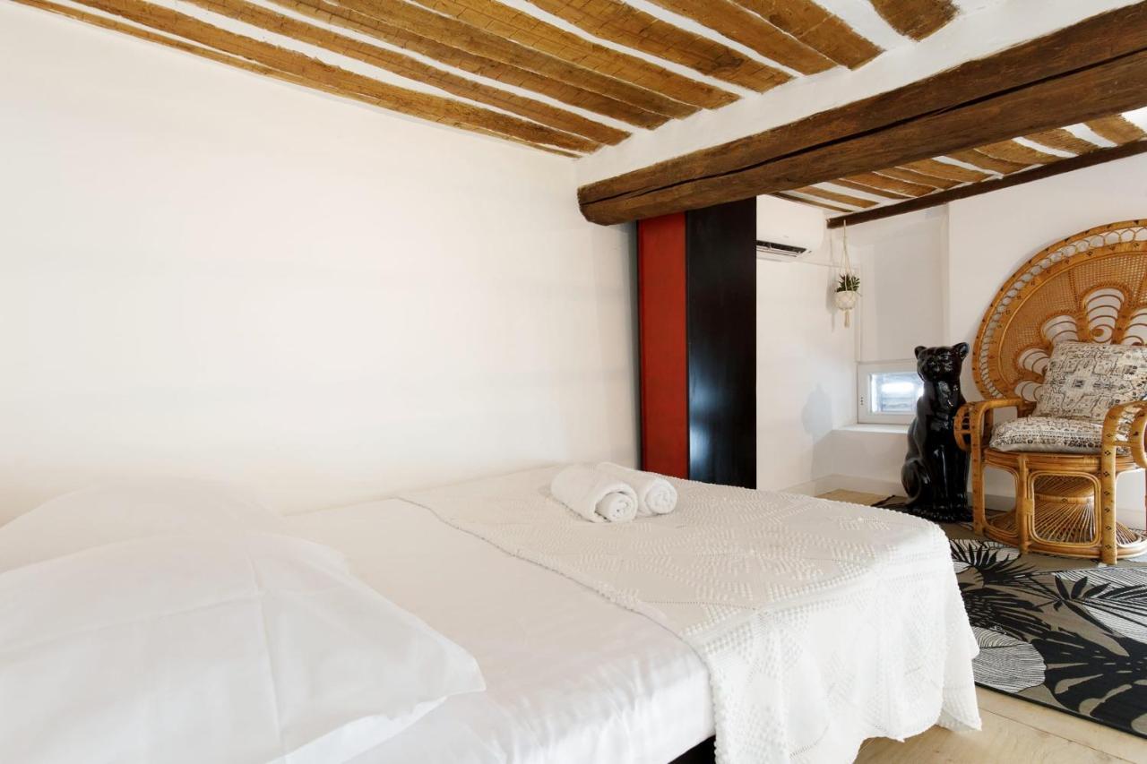 Superb Air-Conditioned Loft In The Heart Of Viel Antibes Appartement Buitenkant foto