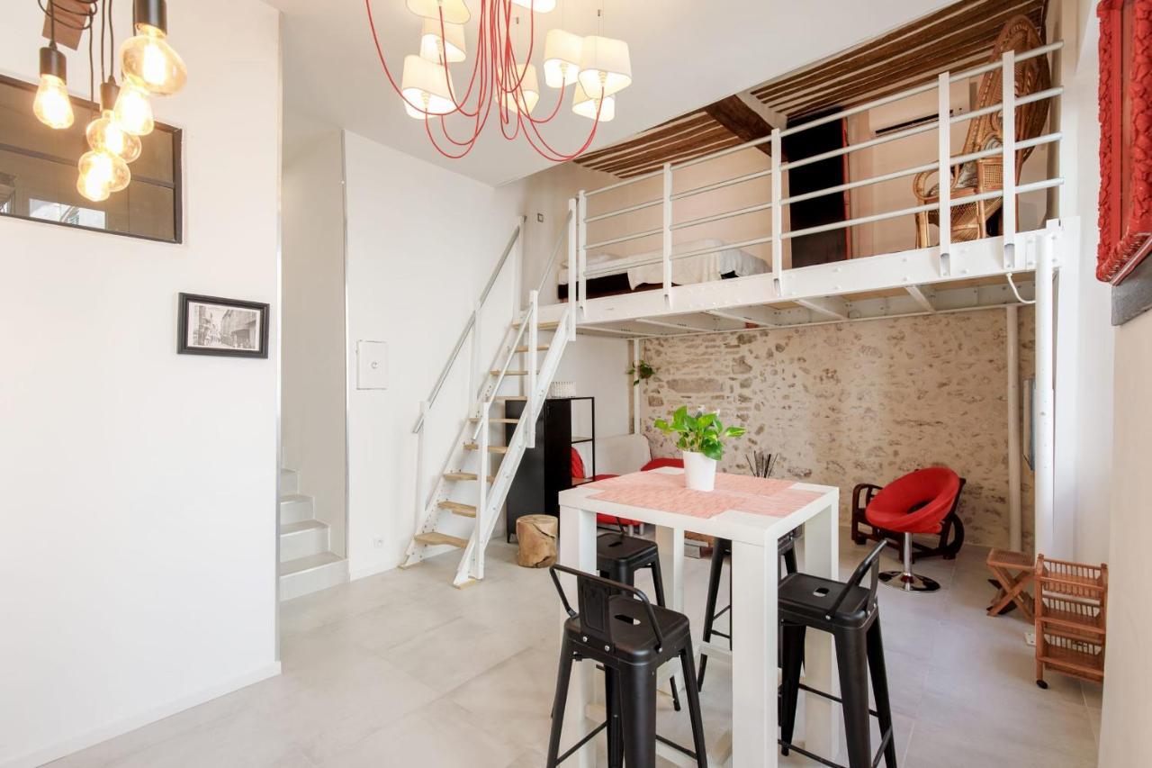 Superb Air-Conditioned Loft In The Heart Of Viel Antibes Appartement Buitenkant foto